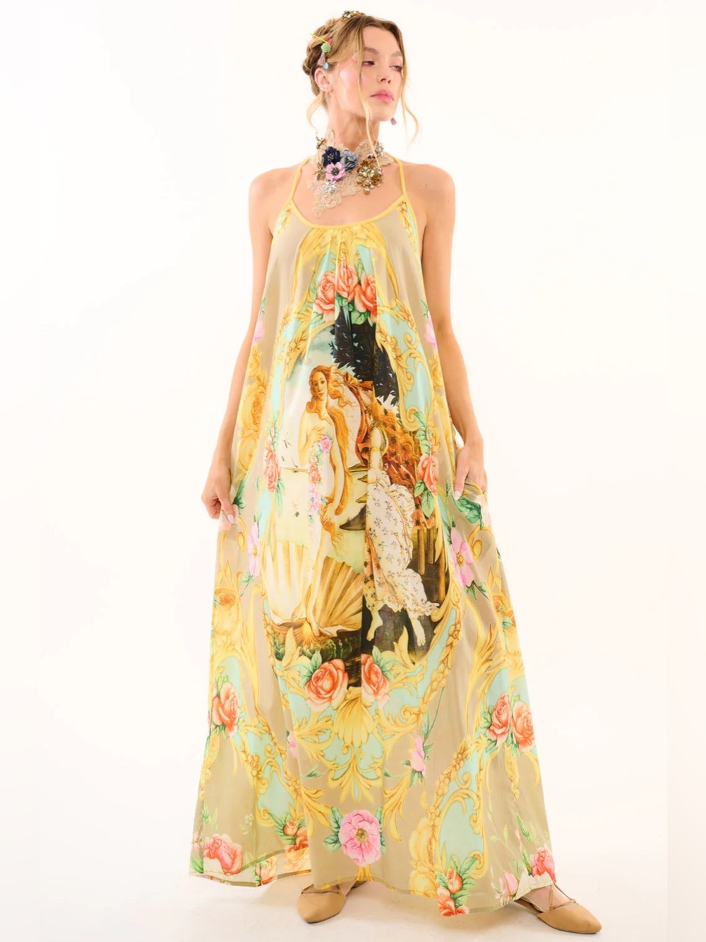Birth of Venus Maxi Dress, Aratta, NWT